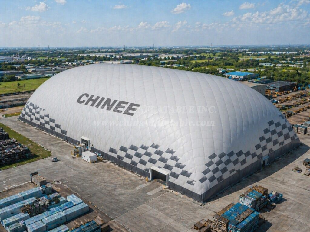 Tent3-105 Large Industrial Air Dome Warehouse Structure